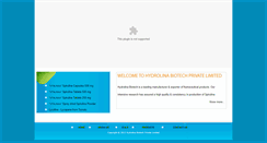 Desktop Screenshot of hydrolinabiotech.com
